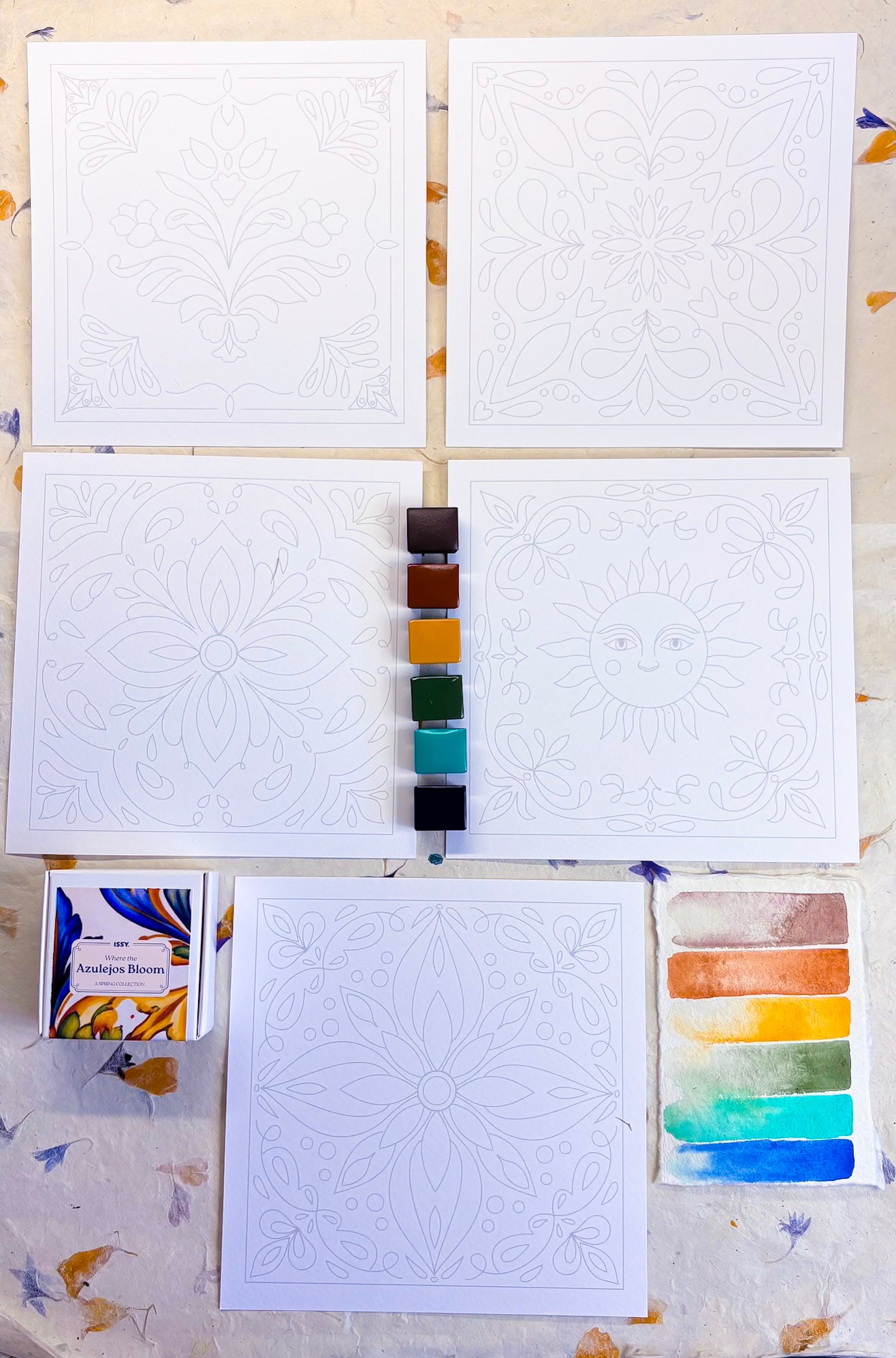 Where the Azulejos Bloom - Spring Collection