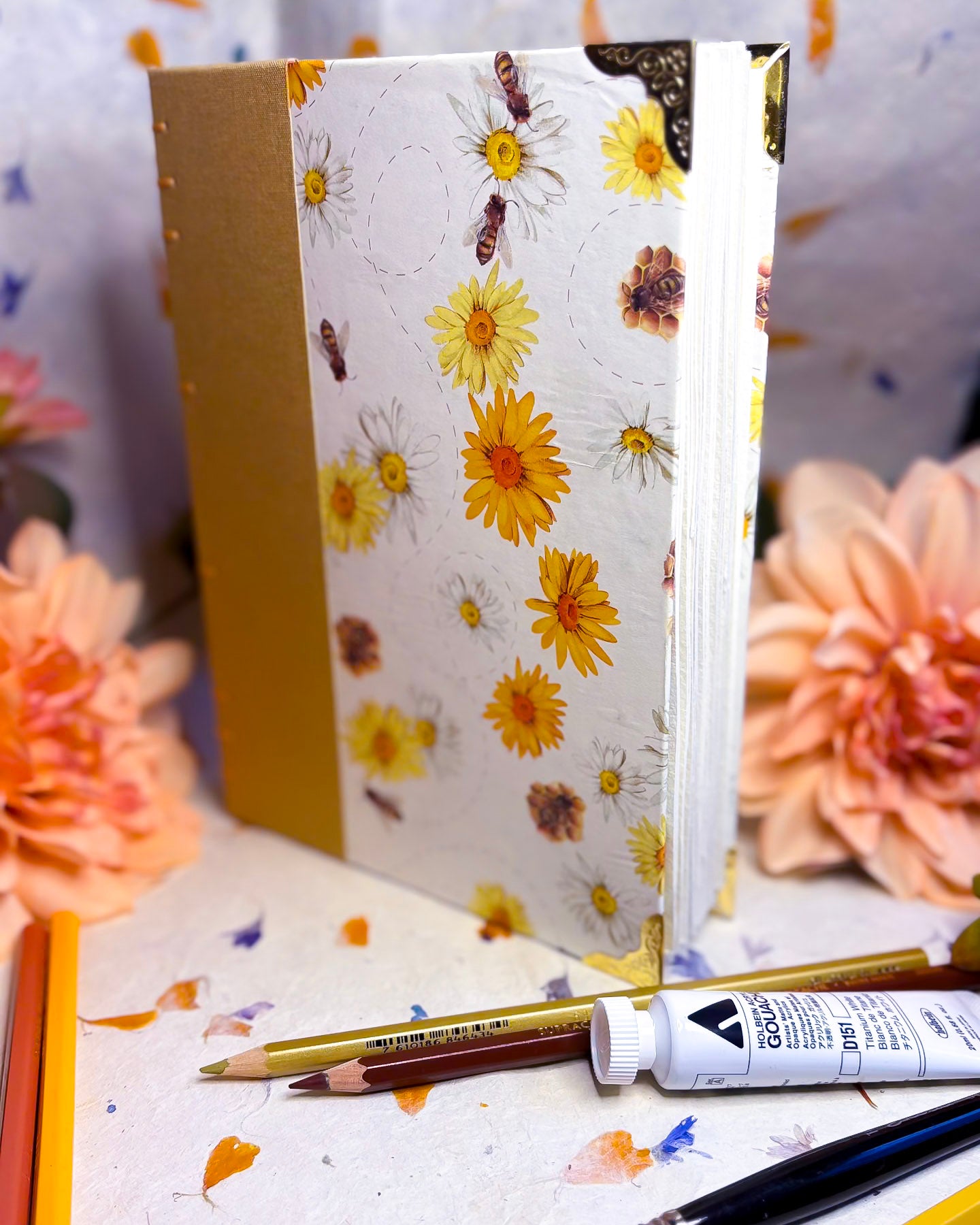 Handmade Sketchbook / Art Journal - 100% Cotton - B-Grade