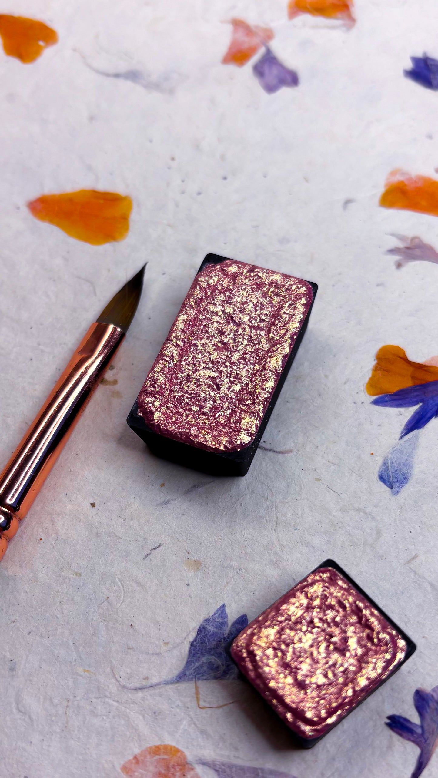 Dragon Fly Wings - Metallic Watercolour - Halfpan