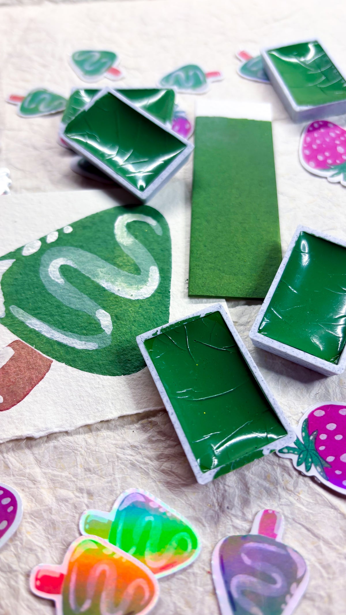 🍵 Matcha 🍵 Opaque Watercolour - Big Pan