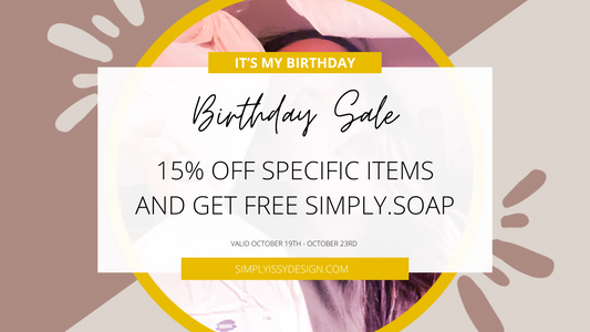 BIRTHDAY SALE