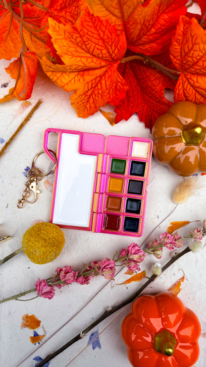 PaintWitch Travel Palette (SunSet Pink) *MADE TO ORDER*