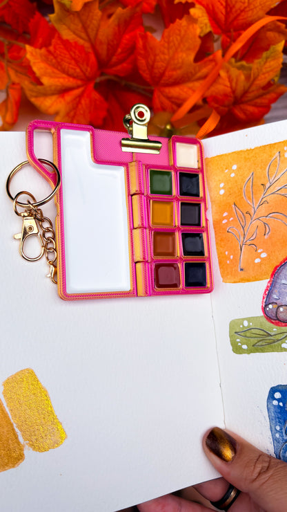 PaintWitch Travel Palette (SunSet Pink) *MADE TO ORDER*