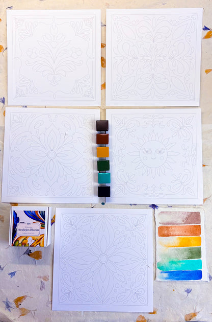 Where the Azulejos Bloom - Spring Collection