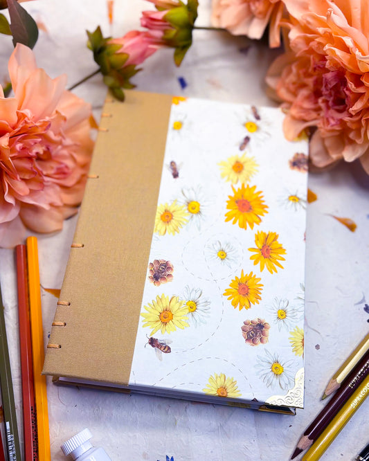 Handmade Sketchbook / Art Journal - 100% Cotton - B-Grade