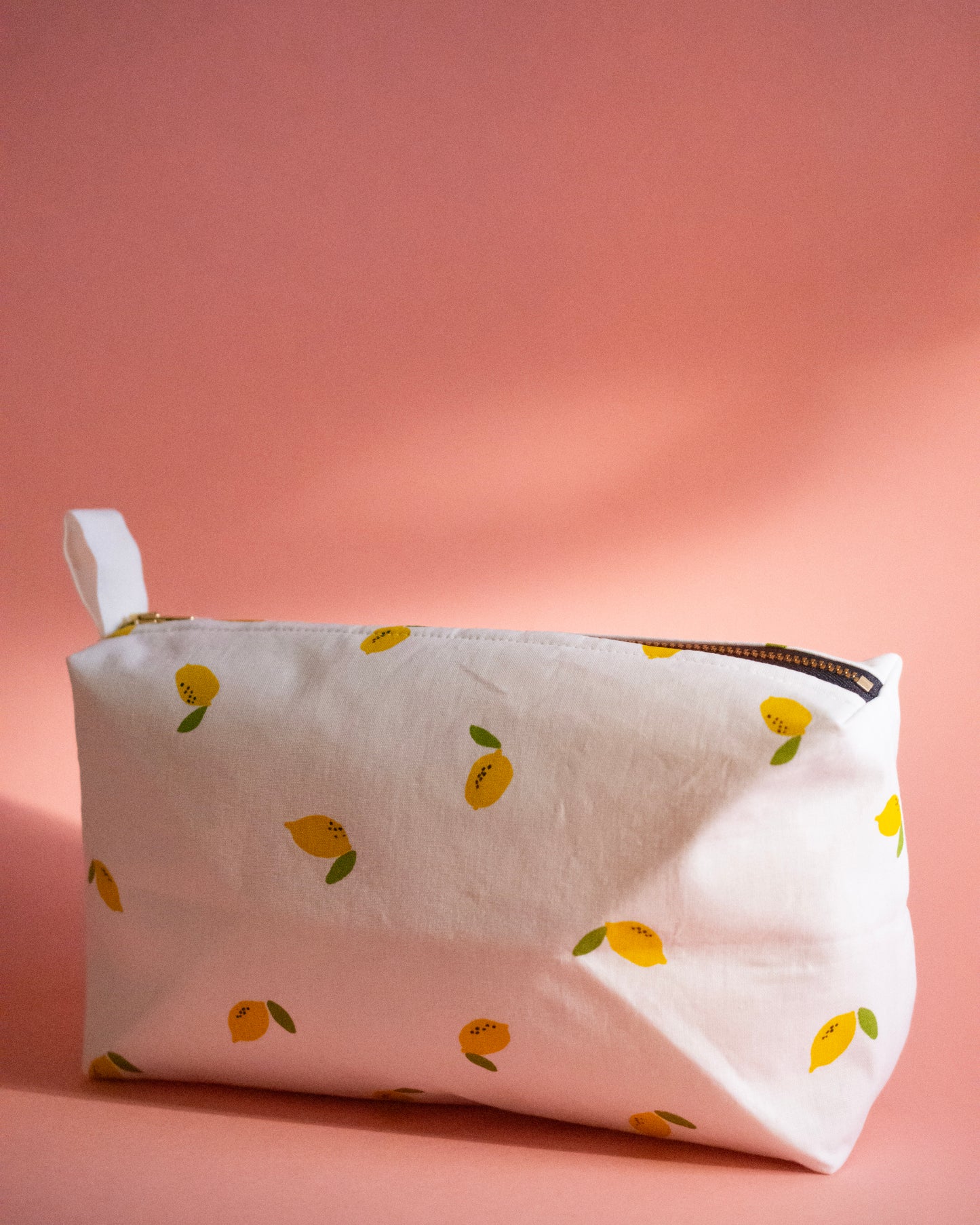 Artist Pouch - Lemon - Handmade by SimplyMomDesign