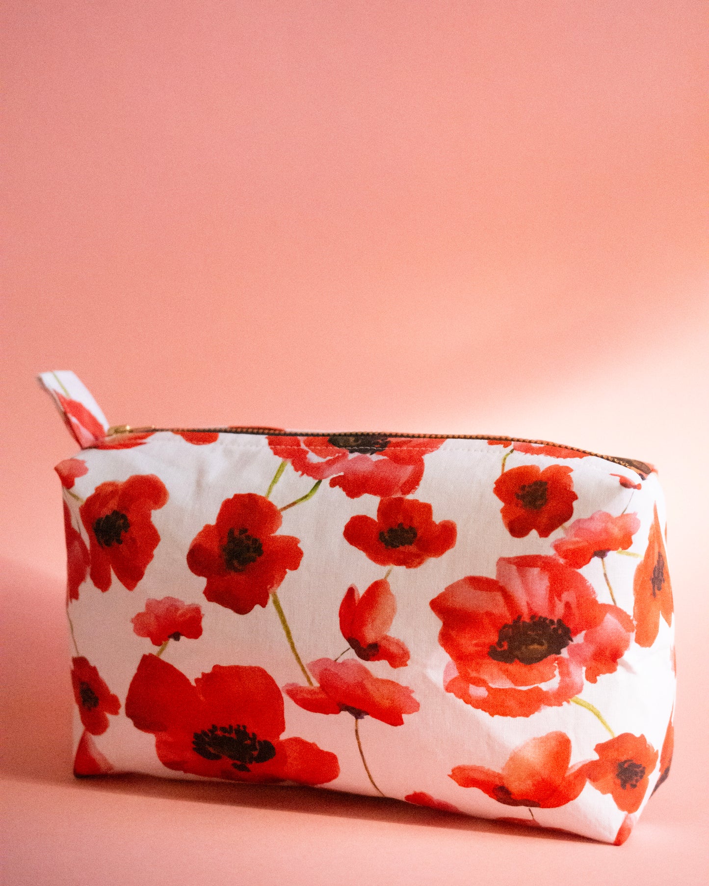 Artist Pouch - Poppy - Handmade by SimplyMomDesign