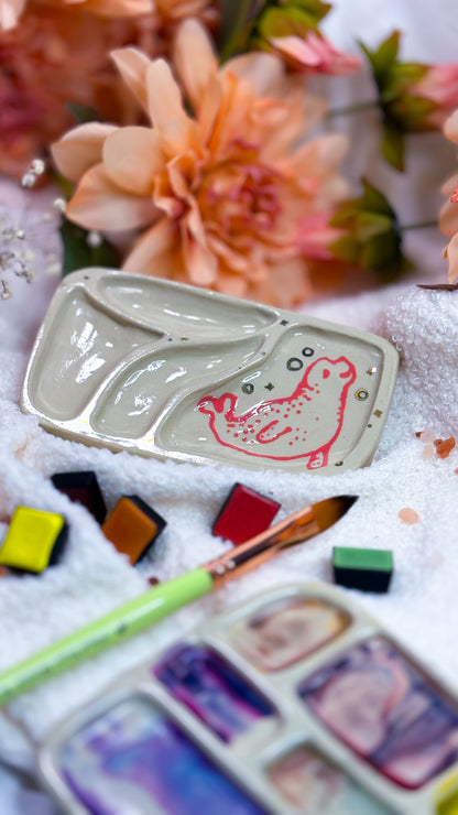 Ceramic Artist Paint mixing palette