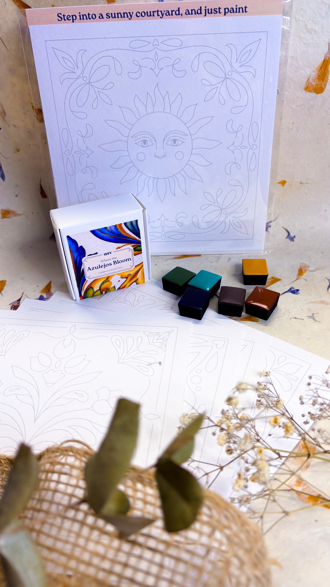 Where the Azulejos Bloom - Spring Collection