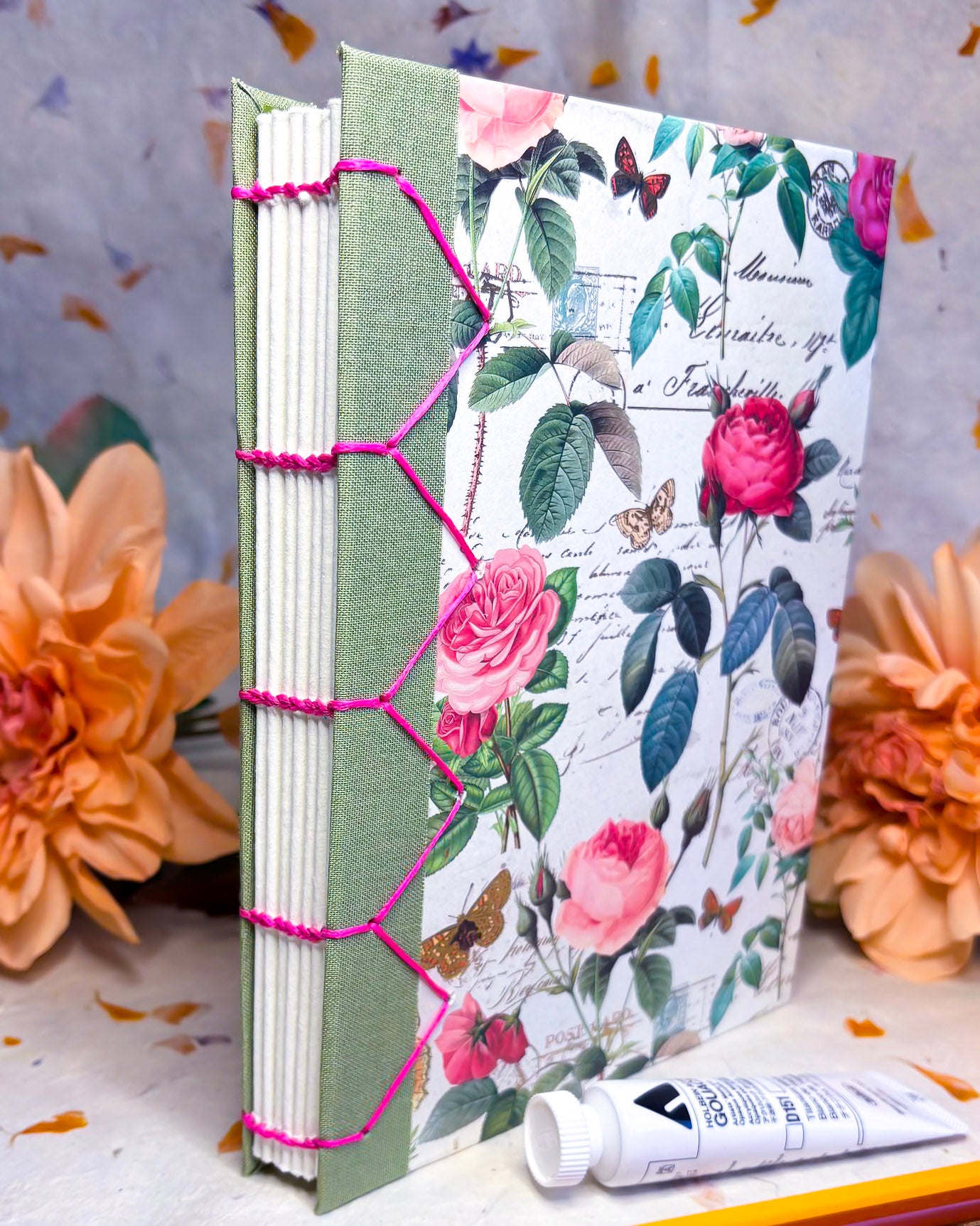 Handmade Sketchbook / Art Journal - 100% Cotton