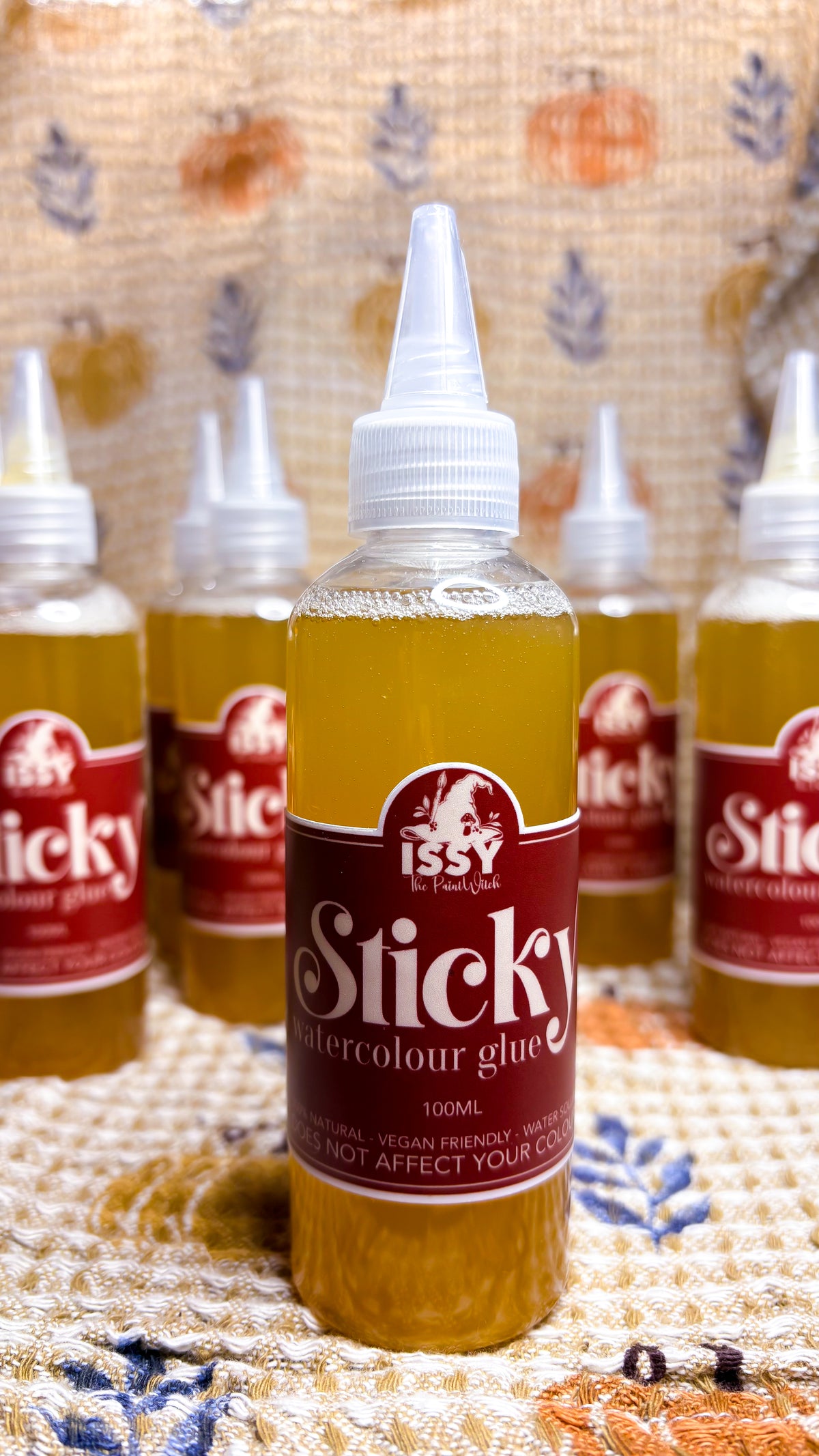 Sticky Watercolour Glue - Natural Glue to stick your paint back