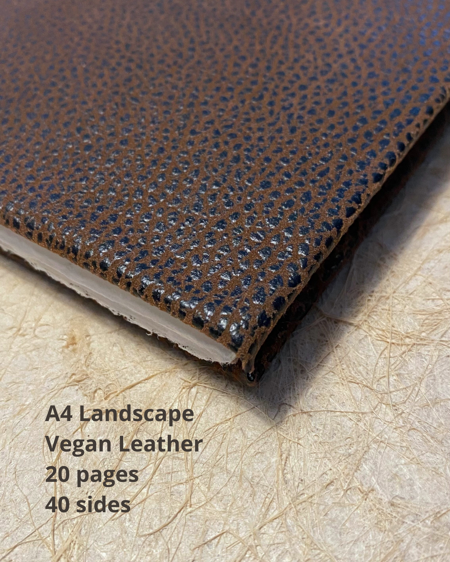 Handmade Artist Cotton Sketchbook - A4 Landscape - B-grade