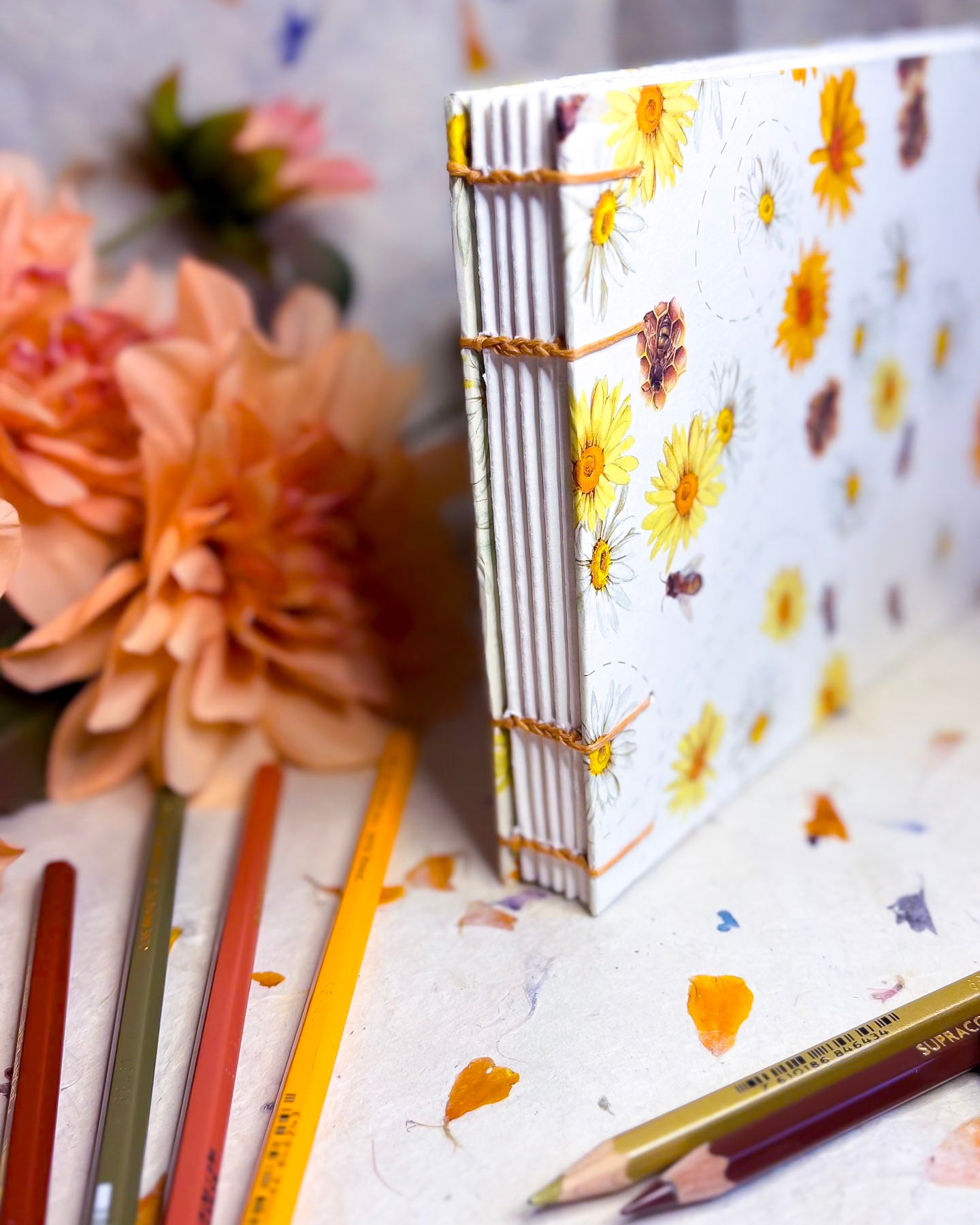 Handmade Sketchbook / Art Journal - 100% Cotton