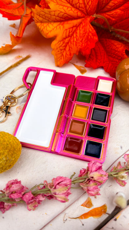 PaintWitch Travel Palette (SunSet Pink) *MADE TO ORDER*