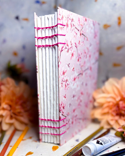 🌱  Vegan Handmade Sketchbook / Art Journal - 600gsm