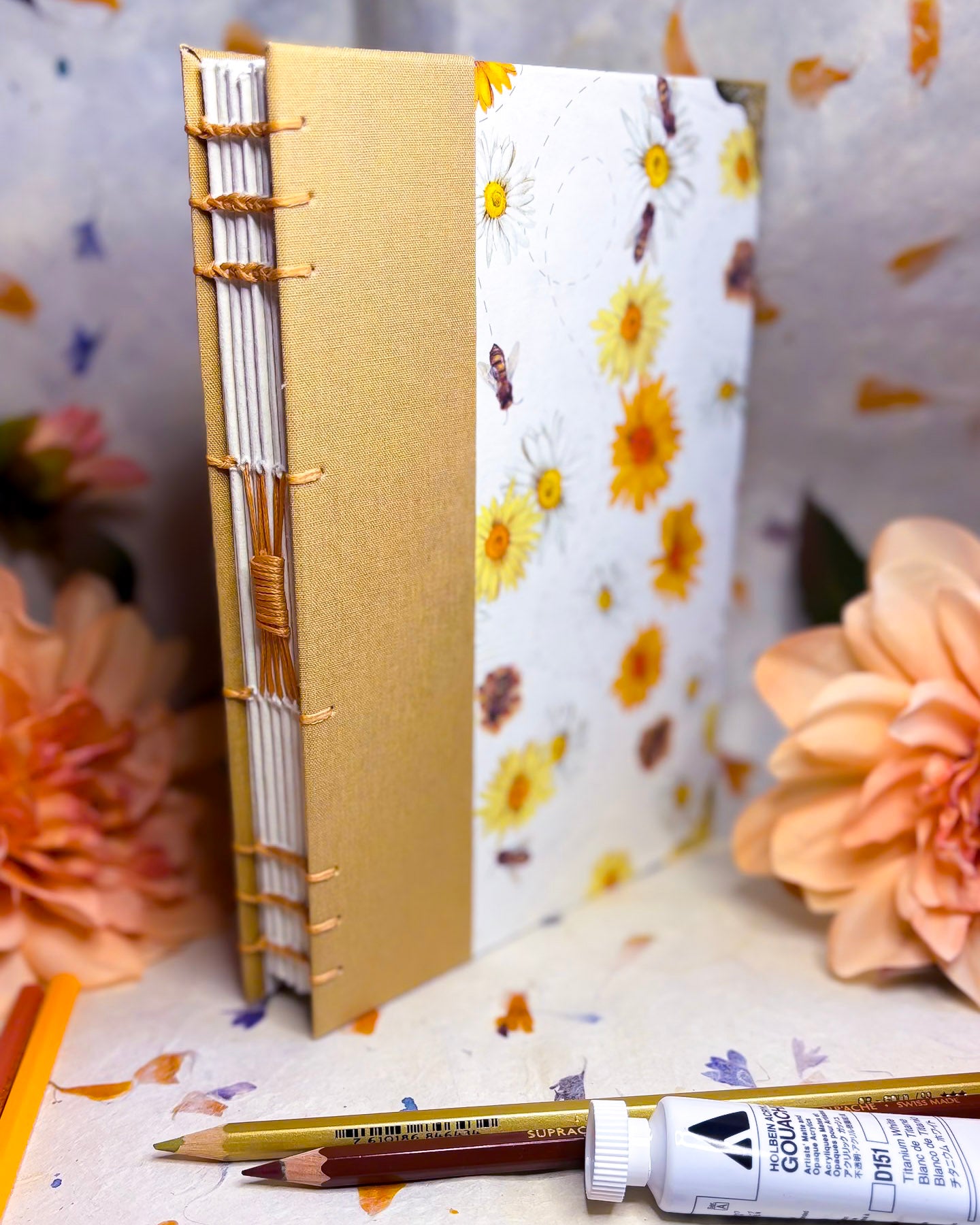 Handmade Sketchbook / Art Journal - 100% Cotton - B-Grade