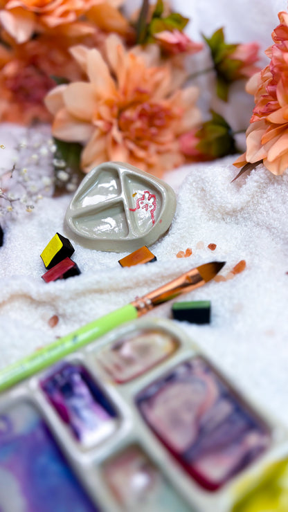 Ceramic Artist Paint mixing palette