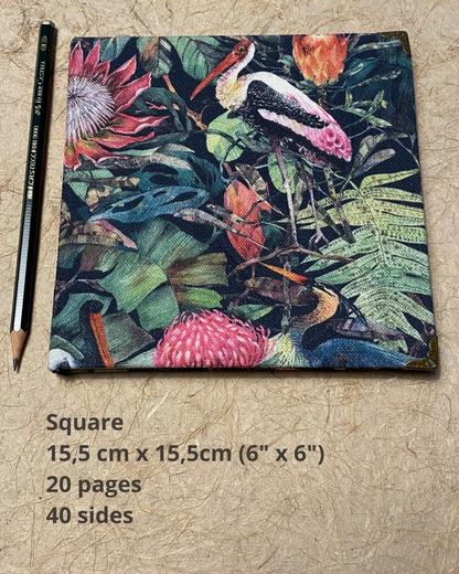 Handmade Artist Sketchbook - Square