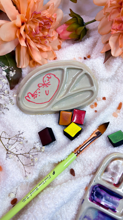 Ceramic Artist Paint mixing palette (B-GRADE)