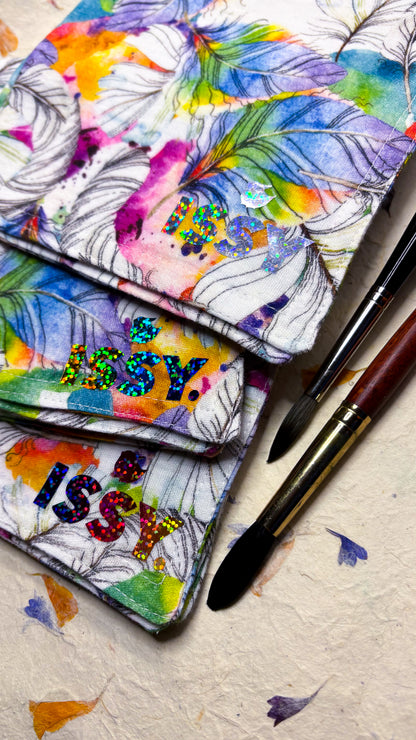 ✨Handmade Artist Brush Towel ✨