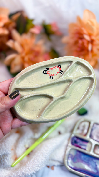 Ceramic Artist Paint mixing palette (B-GRADE)