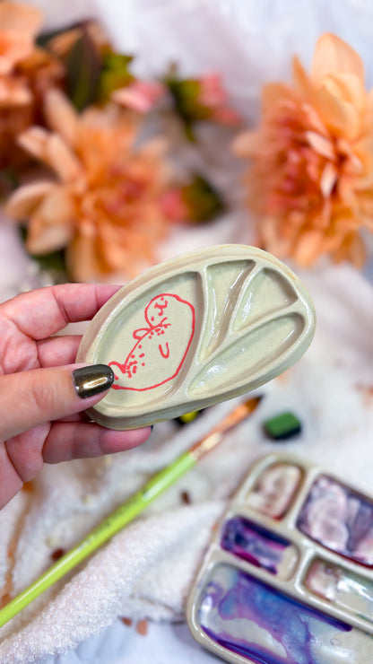 Ceramic Artist Paint mixing palette (B-GRADE)