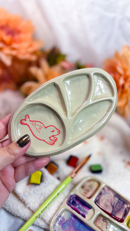 Ceramic Artist Paint mixing palette