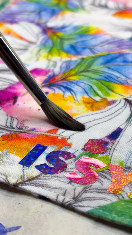 ✨Handmade Artist Brush Towel ✨