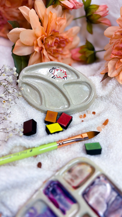 Ceramic Artist Paint mixing palette
