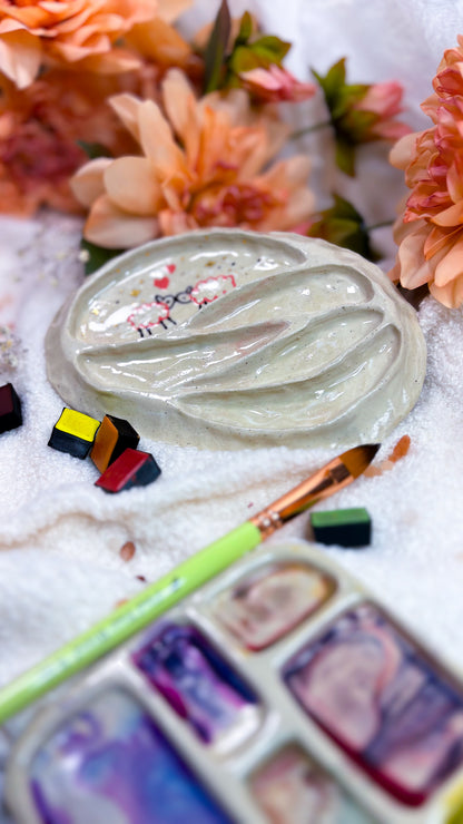 Ceramic Artist Paint mixing palette