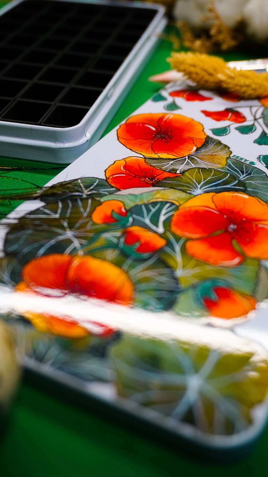 NEW ✨ Universal Watercolor Tin - nasturtium