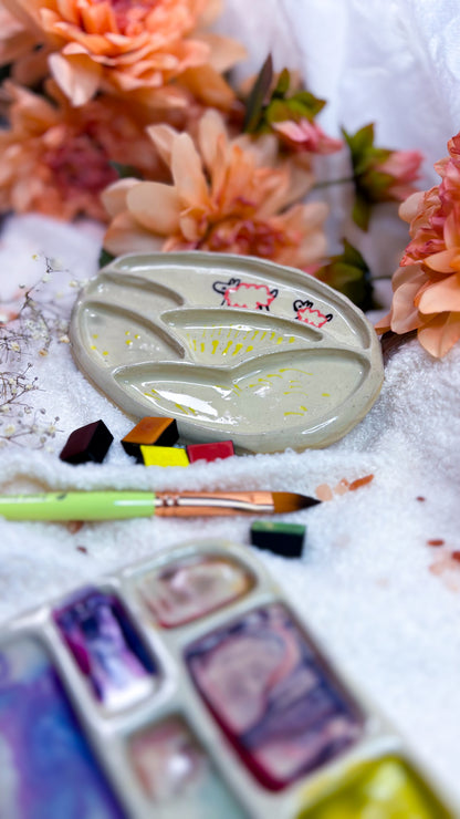 Ceramic Artist Paint mixing palette (B-GRADE)