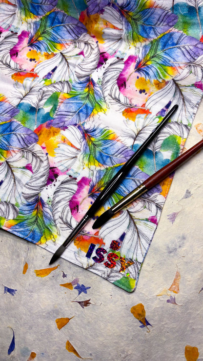 ✨Handmade Artist Brush Towel ✨