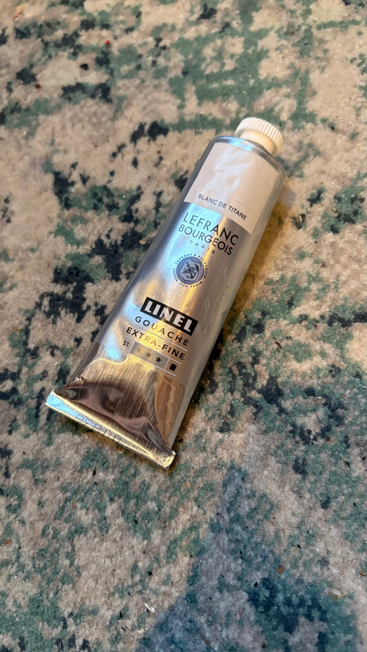 LEFRANC BOURGEOIS LINEL Gouache WHITE