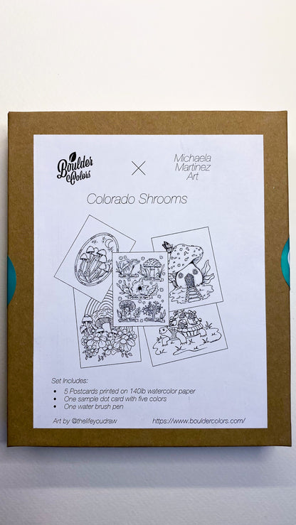 Colorado Shrooms Postcard Kit